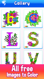 ALPHABET LORE COLOR BY NUMBER COLORING PAGES FOR KIDS Color By Number  Letters‏