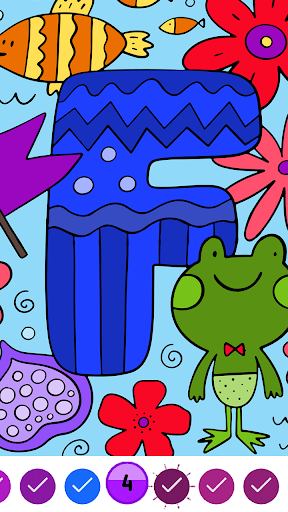 Alphabets Coloring Book - عکس برنامه موبایلی اندروید