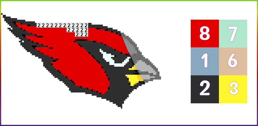 American Football Logo Pixels - Image screenshot of android app