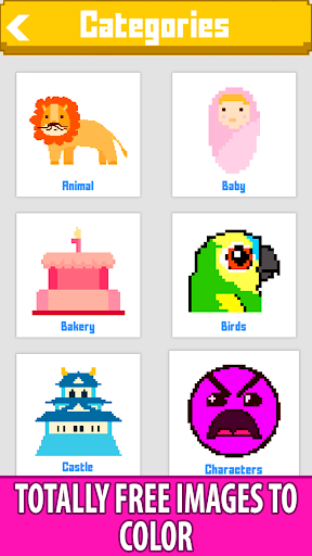 Pixel Art Book Color by Number - Image screenshot of android app