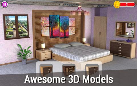 Design My Home 3D - House Flipper, Color by Number - عکس برنامه موبایلی اندروید