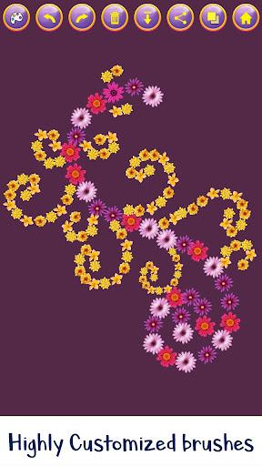 Flowers Draw - Drawing & Coloring with Flowers - Image screenshot of android app