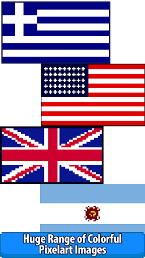 Flag Pixel Art Color by Number - Image screenshot of android app