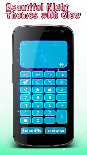 Glitter Calculator - Girls Shiny Calculator - عکس برنامه موبایلی اندروید