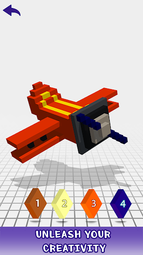 ۳D Color by Number Voxel - عکس برنامه موبایلی اندروید