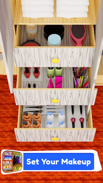 Fill The Closet Organizer Game - Gameplay image of android game