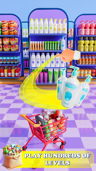 Organize Supermarket Simulator - Gameplay image of android game