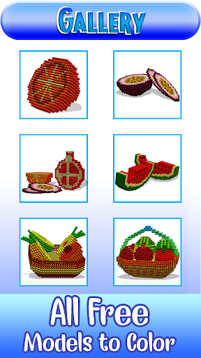 Fruits Magnet Balls Coloring - Image screenshot of android app