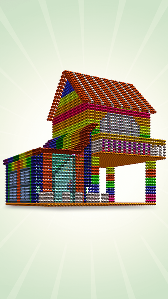 Houses Magnet World 3D : ASMR - Image screenshot of android app