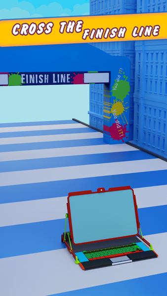 Laptop Evolution - PC Runner - Gameplay image of android game