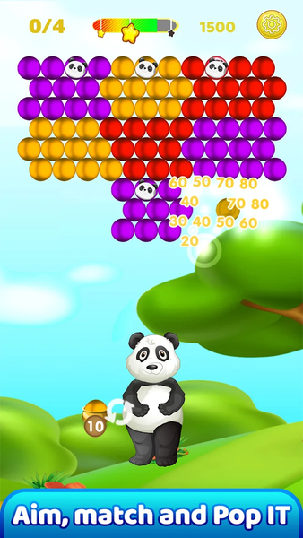 Pop It Bubble Shooter - Ball B - Gameplay image of android game