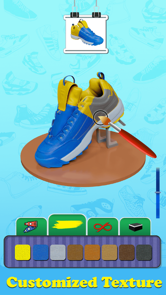 Sneaker Paint ۳D - Shoe Art - عکس برنامه موبایلی اندروید