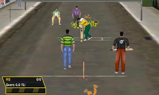 Street Cricket - Gameplay image of android game
