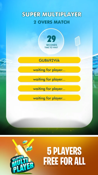 WCC Cricket Blitz - Gameplay image of android game