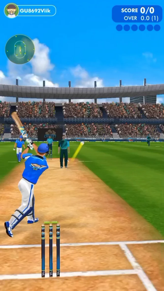 WCC Cricket Blitz - Gameplay image of android game