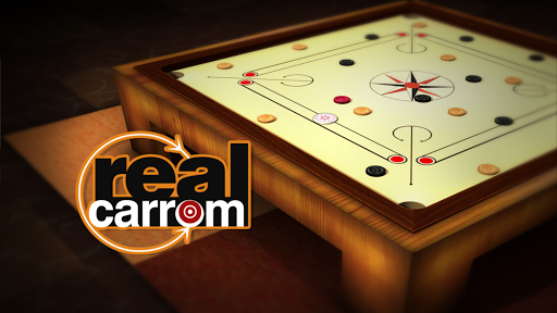 Real Carrom - 3D Multiplayer Game - Gameplay image of android game