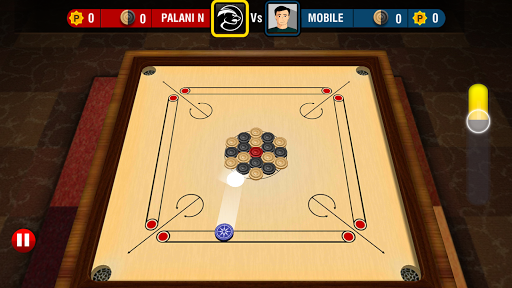Real Carrom - 3D Multiplayer Game - Gameplay image of android game