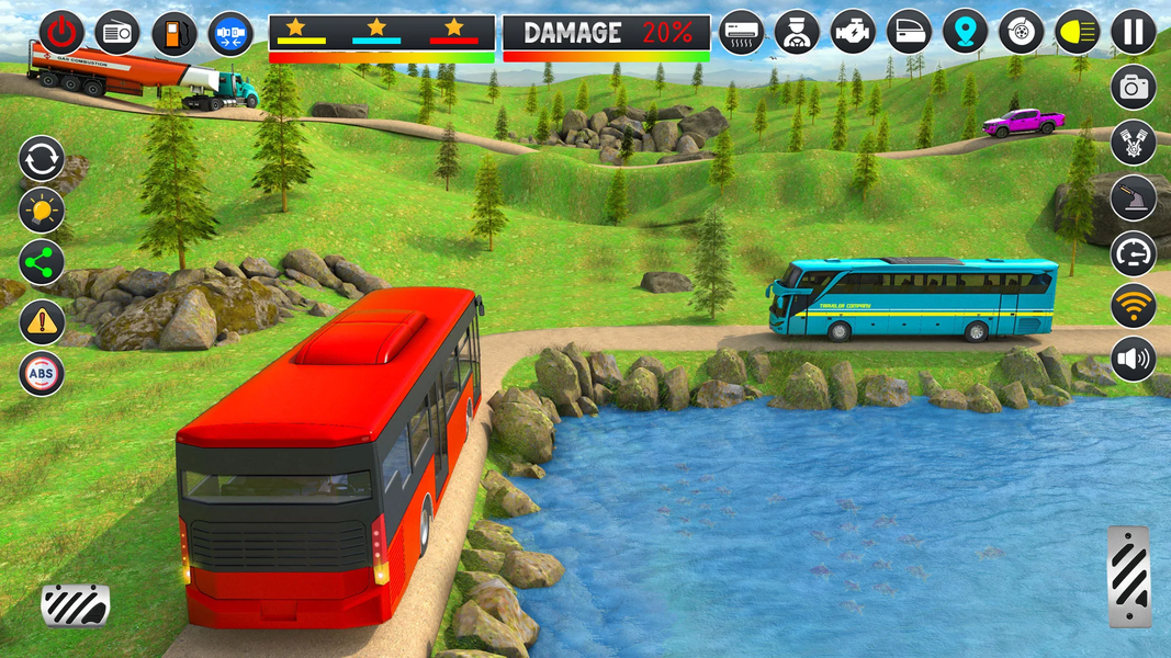 City Passenger Bus Drive Games - عکس بازی موبایلی اندروید