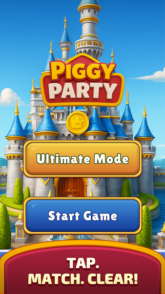 Piggy Party: Match 3 - Gameplay image of android game