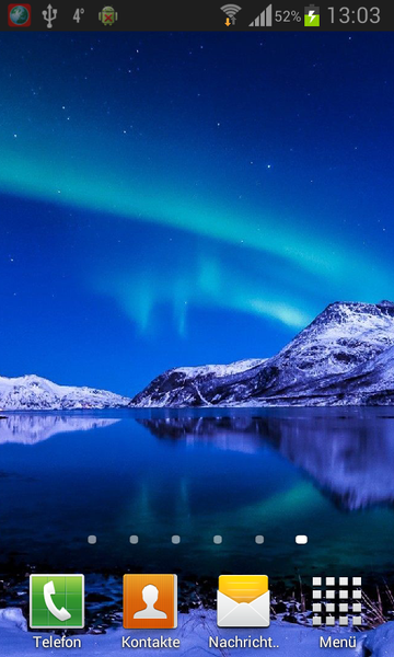 Northern Lights Live Wallpaper - عکس برنامه موبایلی اندروید