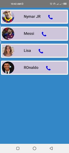 Neymar Fake Call Video - عکس برنامه موبایلی اندروید