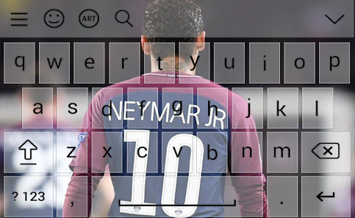 NeymarJr Keyboard Theme 2020 - Image screenshot of android app