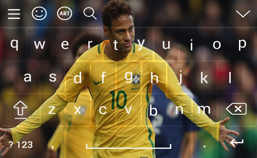 NeymarJr Keyboard Theme 2020 - Image screenshot of android app