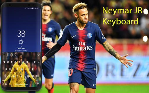 NeymarJr Keyboard Theme 2020 - Image screenshot of android app