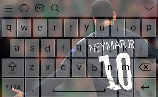 NeymarJr Keyboard Theme 2020 - Image screenshot of android app