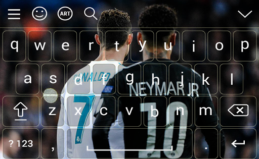 NeymarJr Keyboard Theme 2020 - Image screenshot of android app