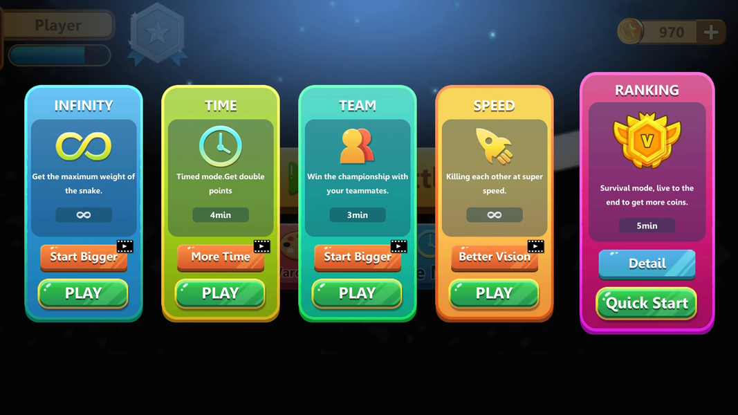 Snake Zone.io - Hungry Game - Gameplay image of android game