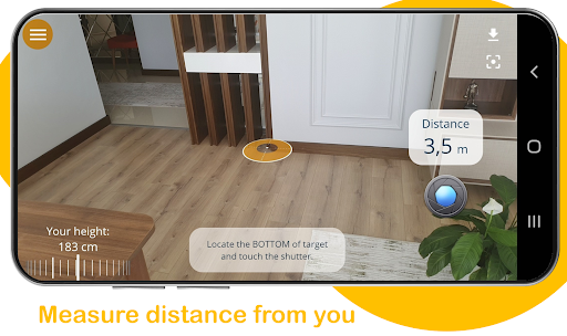 Distance Meter - عکس برنامه موبایلی اندروید