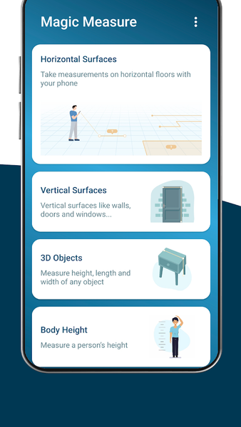 Magic Measure - عکس برنامه موبایلی اندروید