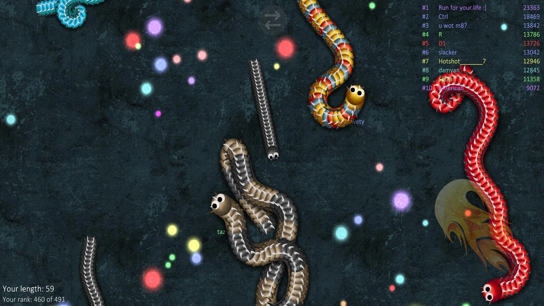 Slither Or Die - Gameplay image of android game