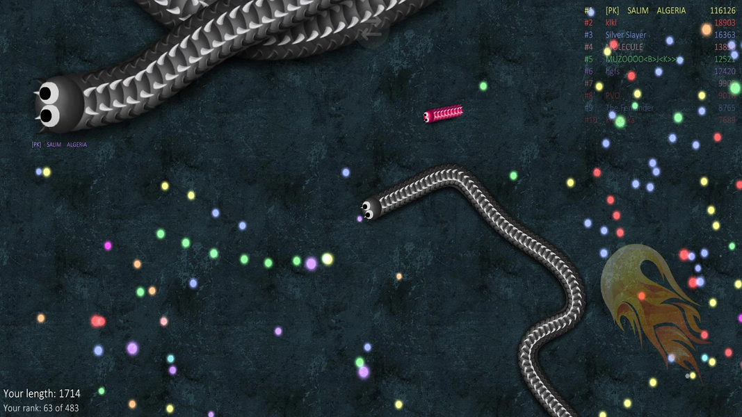 Slither Or Die - Gameplay image of android game