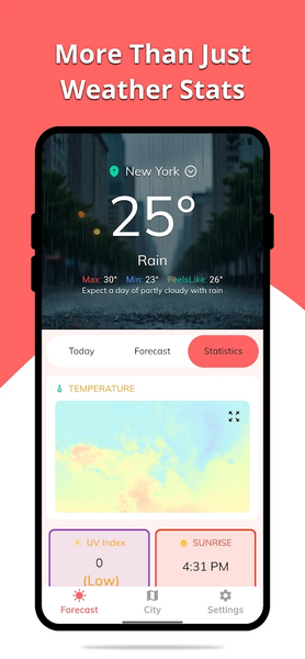 AstroCast – Weather Now - عکس برنامه موبایلی اندروید