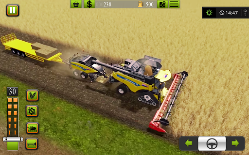 Tractor Farming : Tractor Game - Gameplay image of android game
