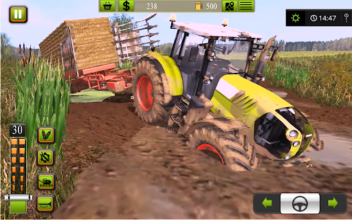 Tractor Farming : Tractor Game - Gameplay image of android game