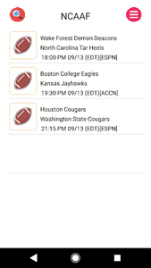 Live Streaming NFL NBA NCAAF for Android - Download