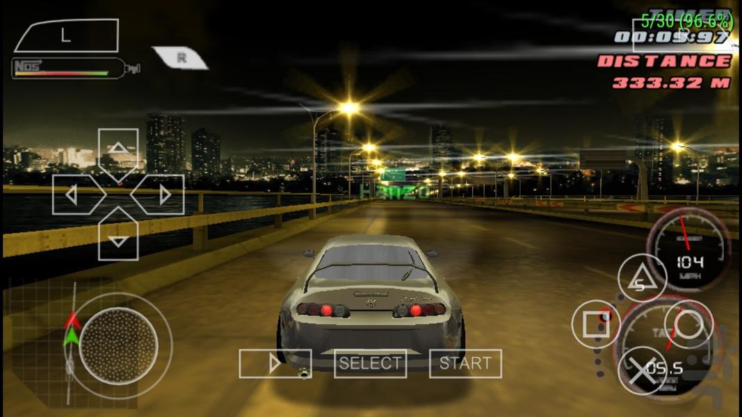 nfs most wanted - Gameplay image of android game