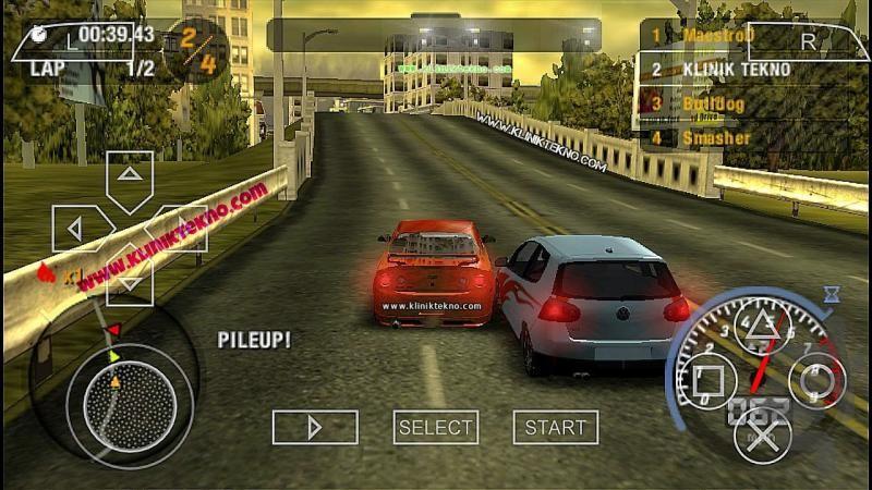 nfs most wanted - Gameplay image of android game