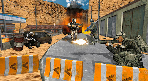 Modern Delta Force: Bullet Commando Game - عکس بازی موبایلی اندروید