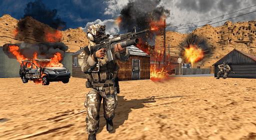 Modern Delta Force: Bullet Commando Game - عکس بازی موبایلی اندروید
