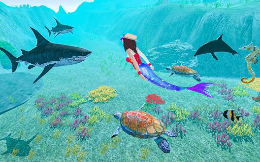 Cute Mermaid World Vs Turtles Sea World Games - عکس برنامه موبایلی اندروید