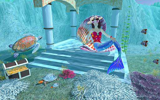 Cute Mermaid World Vs Turtles Sea World Games - عکس برنامه موبایلی اندروید