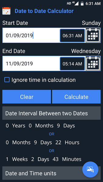 Age Calculator Pro - عکس برنامه موبایلی اندروید