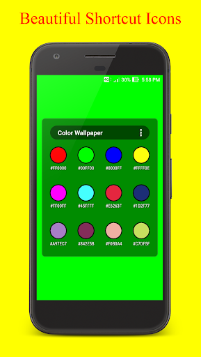 Color Hex Codes - Solid Color Wallpaper - Image screenshot of android app