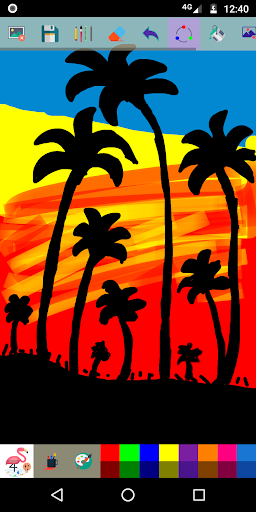 Kids Paint - Image screenshot of android app