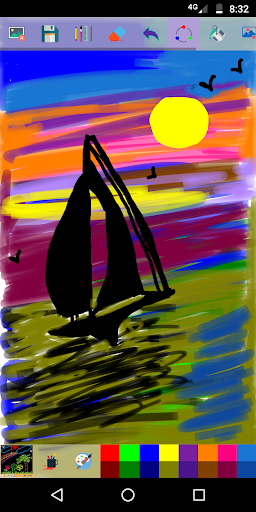 Magic Slate - Color & Draw - عکس برنامه موبایلی اندروید