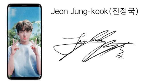 BTS Jungkook Wallpaper K-Pop - Image screenshot of android app